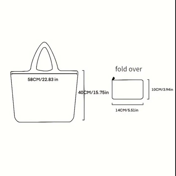 NEW PENGUIN FOLDABLE TOTE BAG LARGE CAPACITY CUTE PENGUIN 🐧 PRINT - Picture 5 of 8